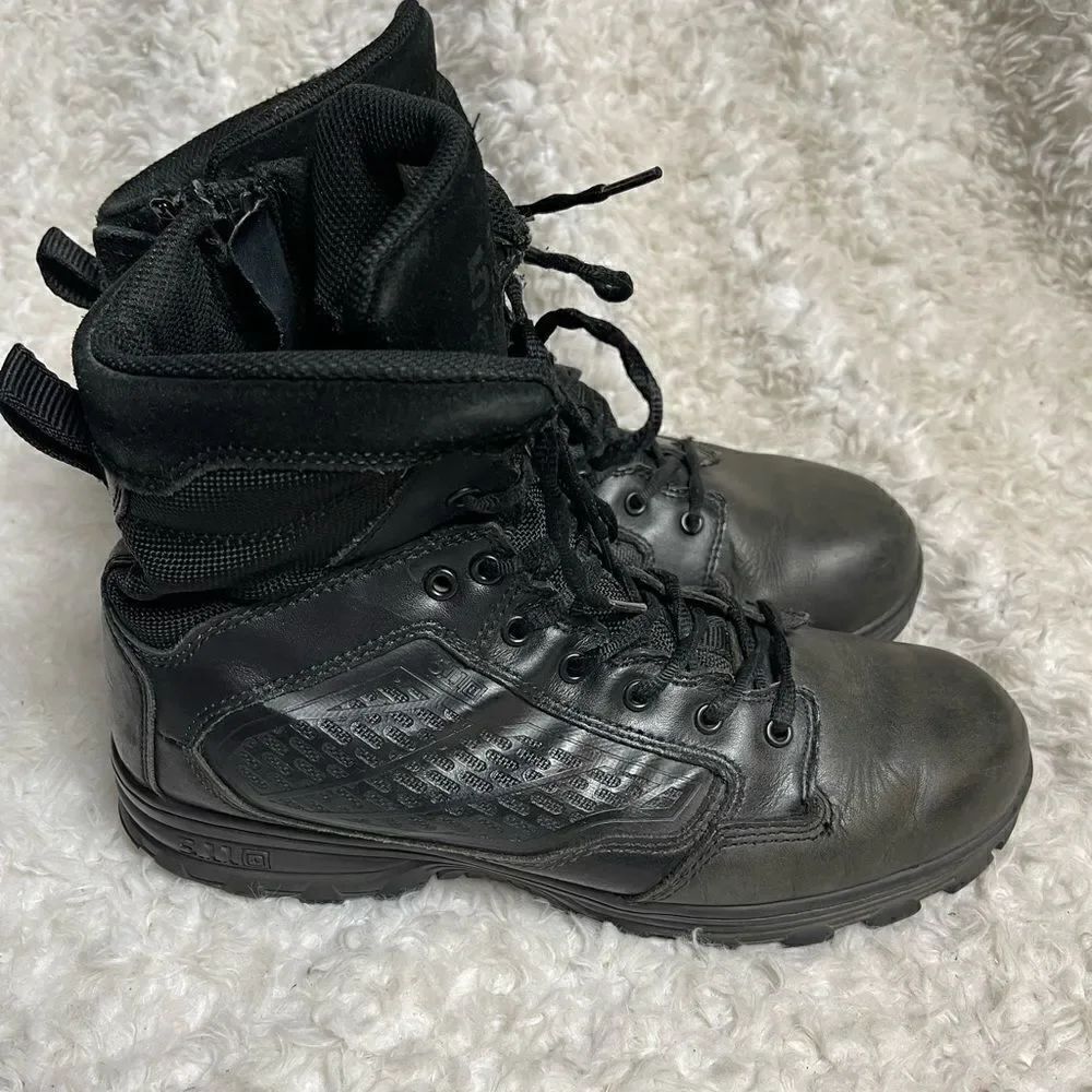 Tactical Women's Evo 6" Waterproof lace up Boot Side zip Black,12311 SZ11.5